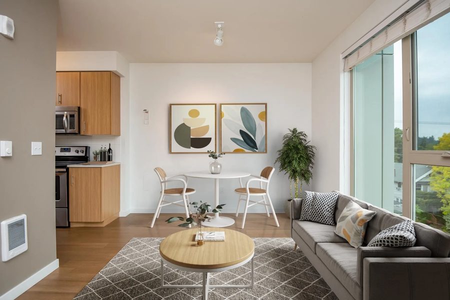 Living and dining