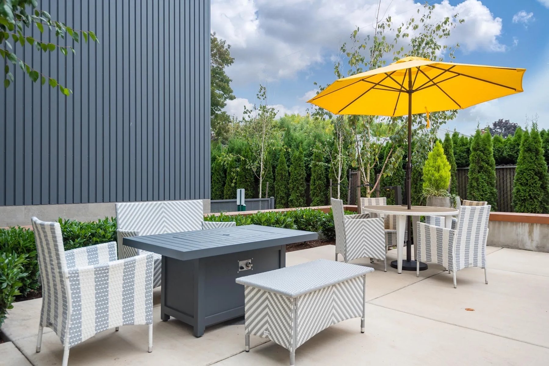 Patio seating